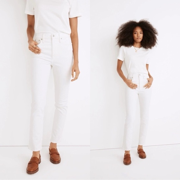 MADEWELL The Perfect Vintage Jean White Sz 30 - Picture 1 of 6